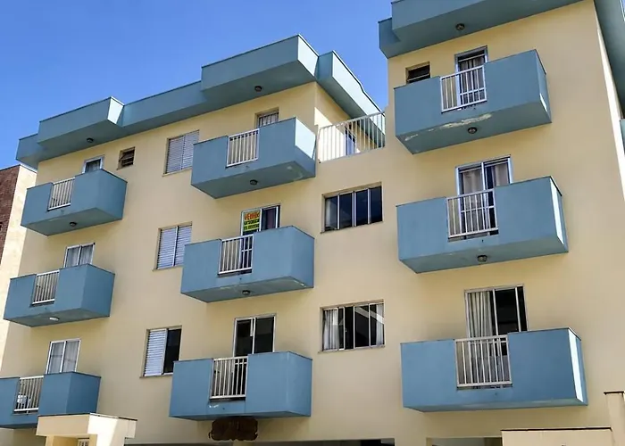 Apartamento a 100 metros da praia - 01 dormitório - Edifício Água Viva Ubatuba